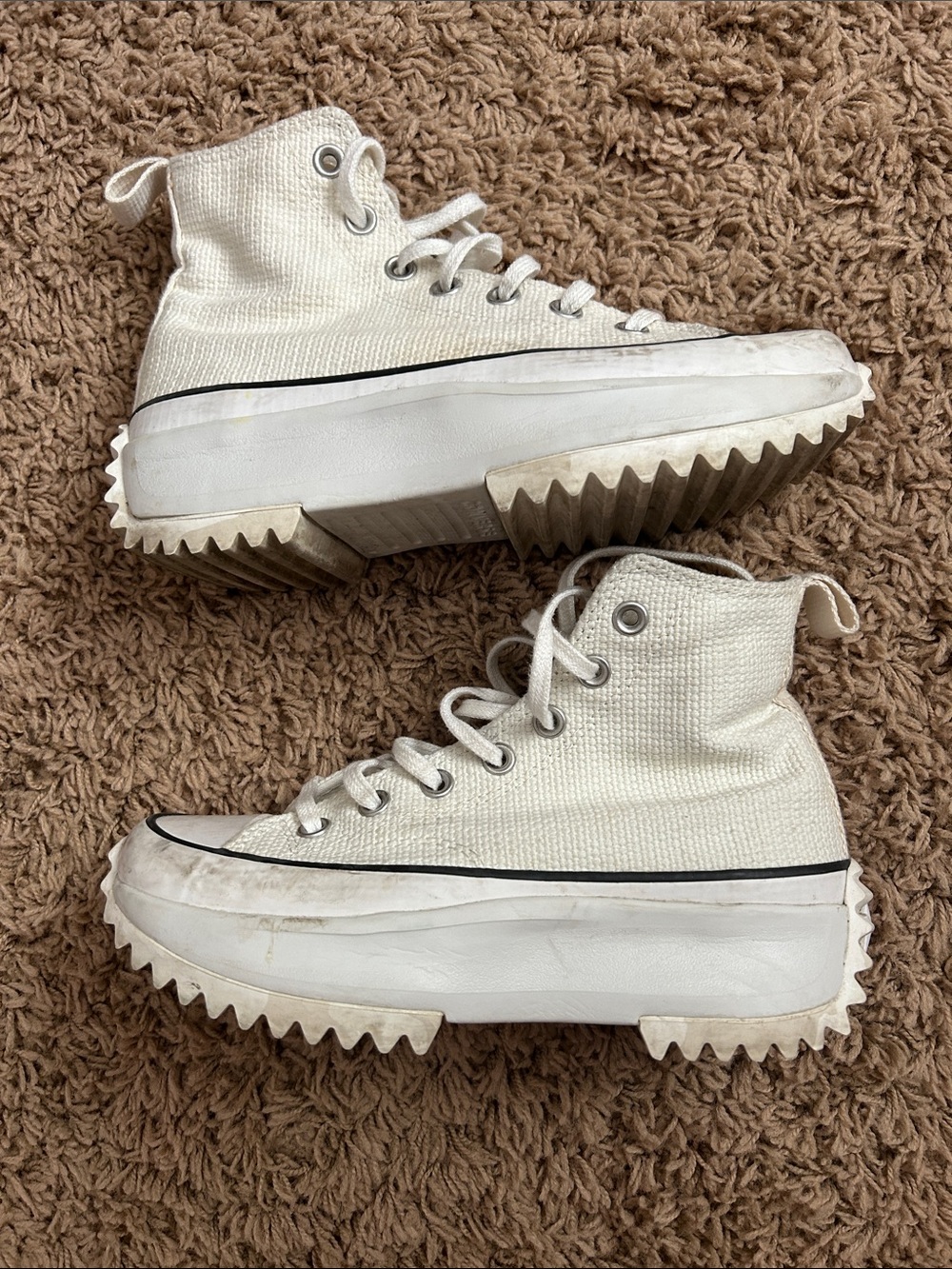 Converse chuck taylor Allstar Runstar hike high top platform sneaker size 7 - Picture 4 of 9